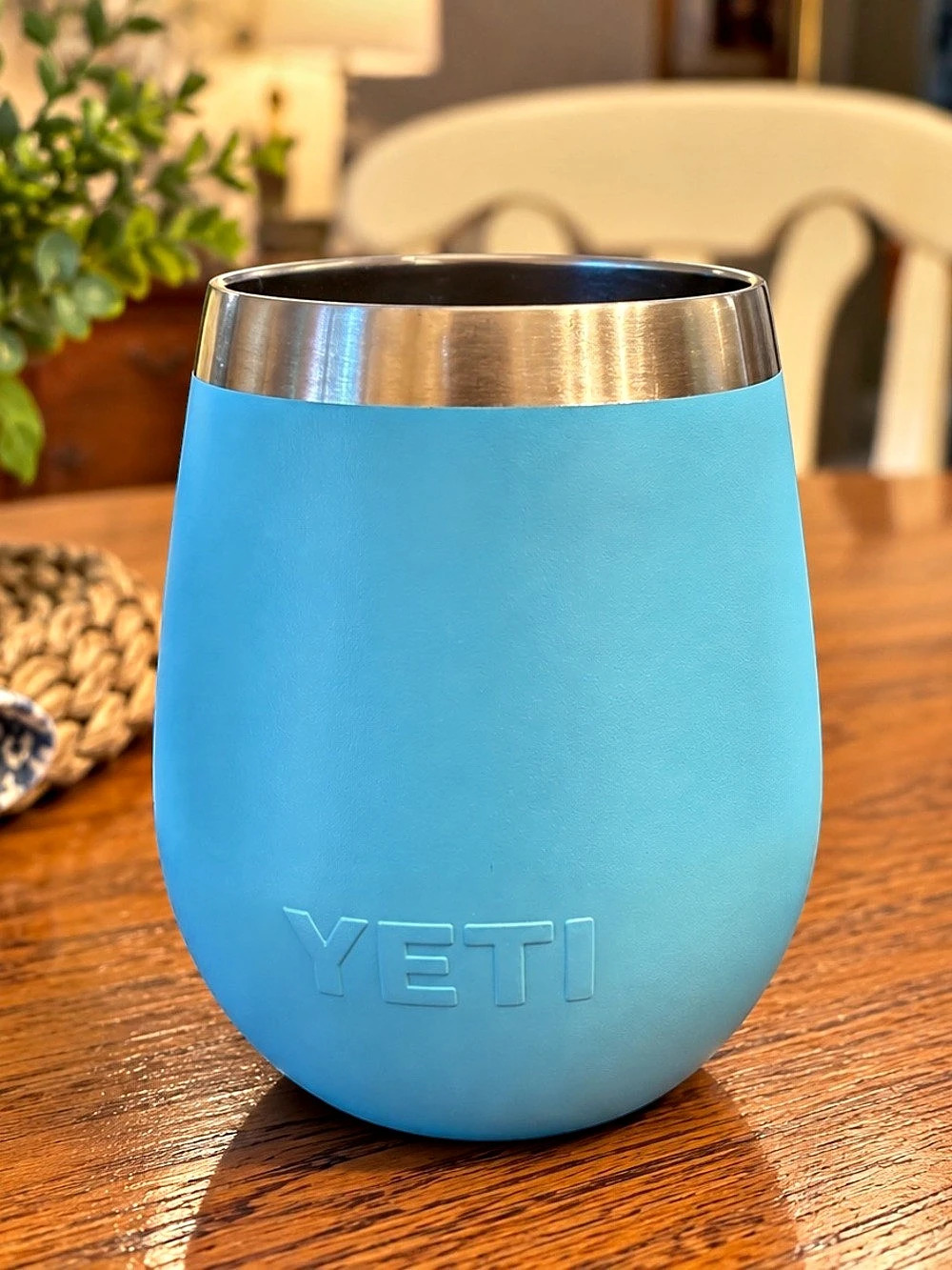 YETI Rambler 10 oz Wine Tumbler Blue